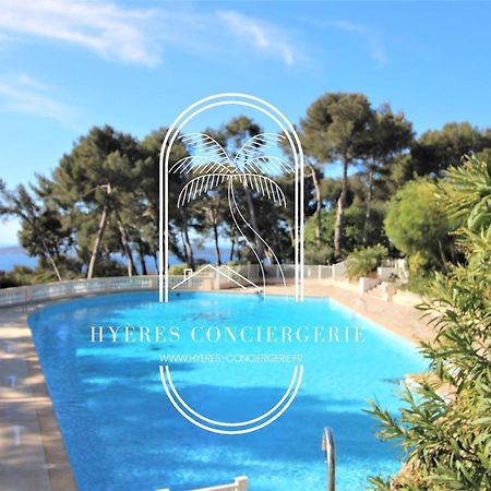 T3 Standing-Splendide Vue Mer - Piscine Parking By Hc Apartment Hyeres Exterior photo